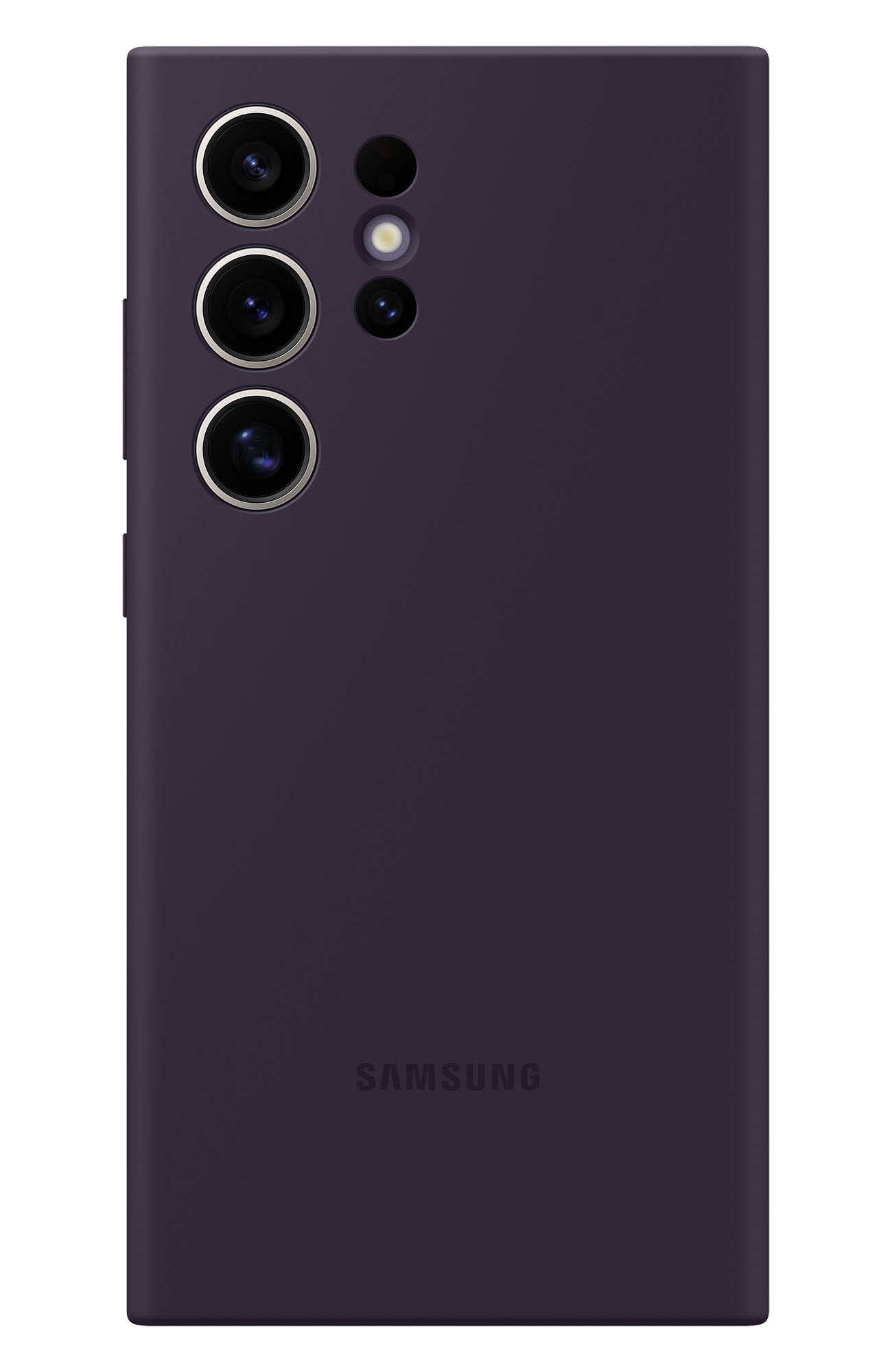 Samsung Silicone Case For Galaxy S24 Ultra Dark Violet