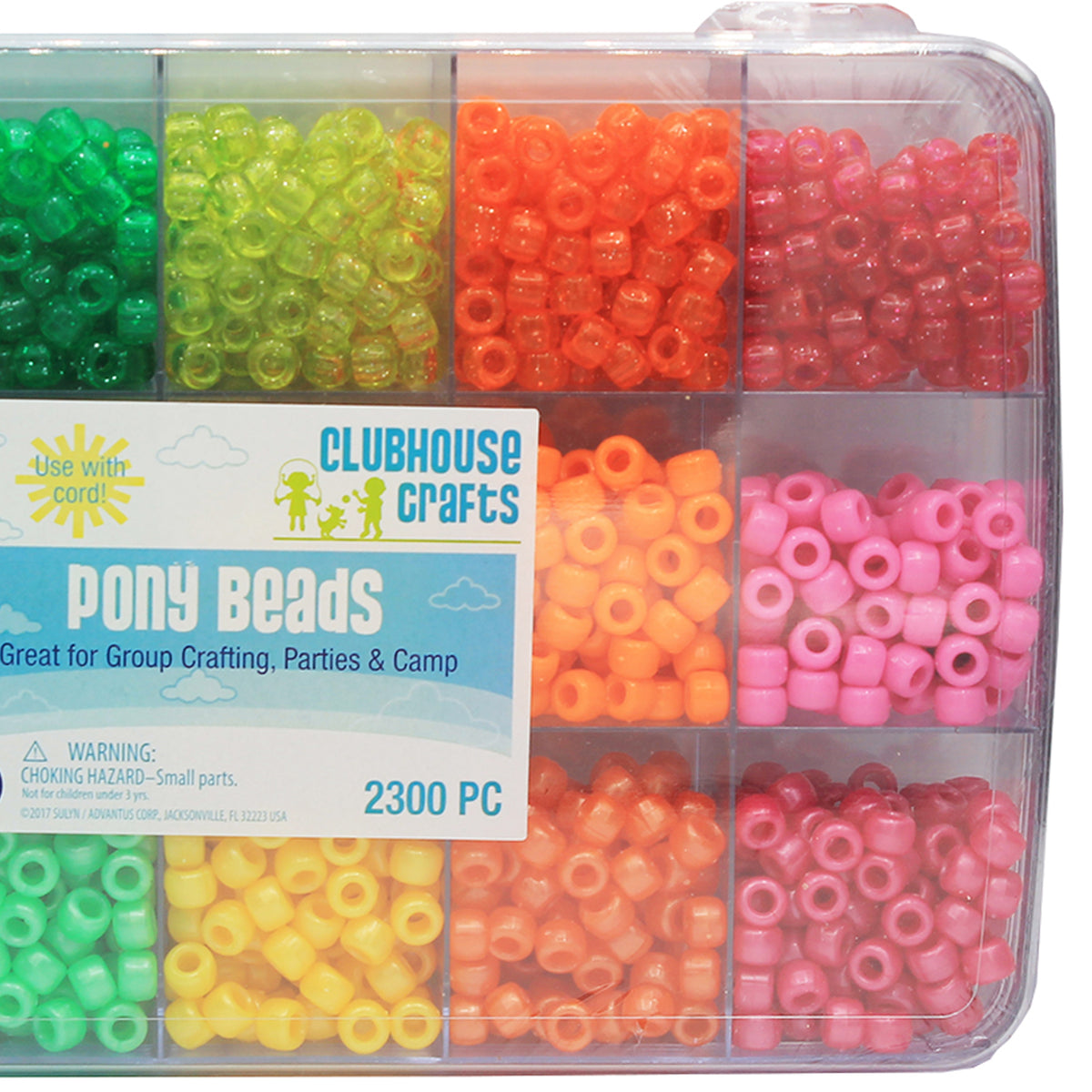 Sulyn Pony Bead Box 2300 Pieces