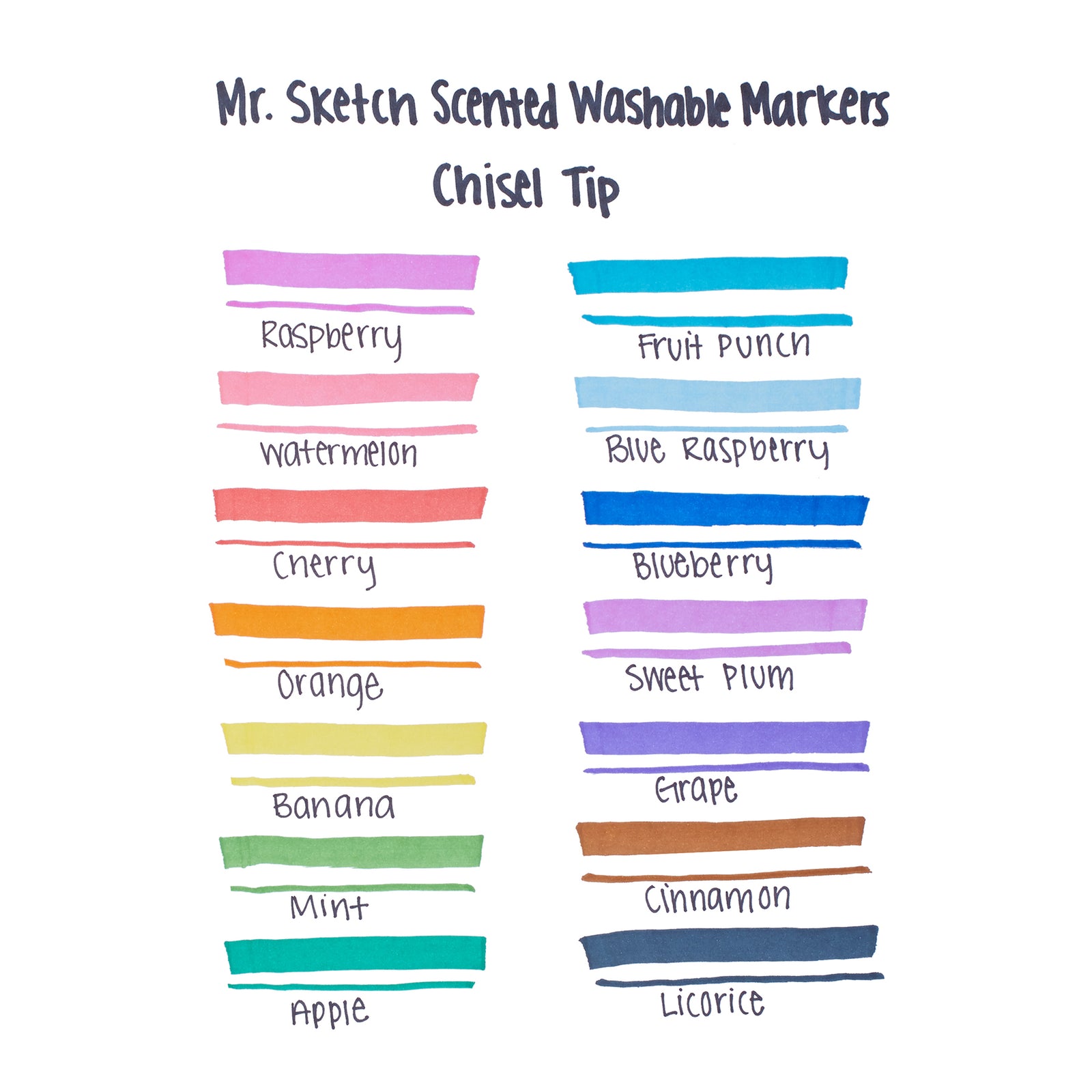 Mr. Sketch Washable Scented Markers Assorted Pack of 14
