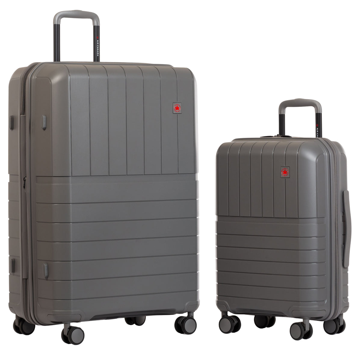 Air Canada 2 Piece Luggage Set Grey
