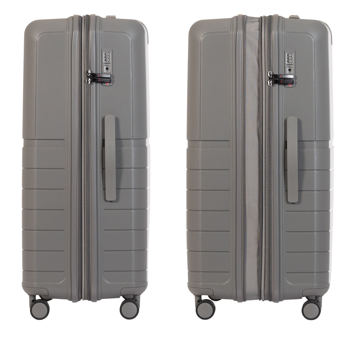 Air Canada 2 Piece Luggage Set Grey