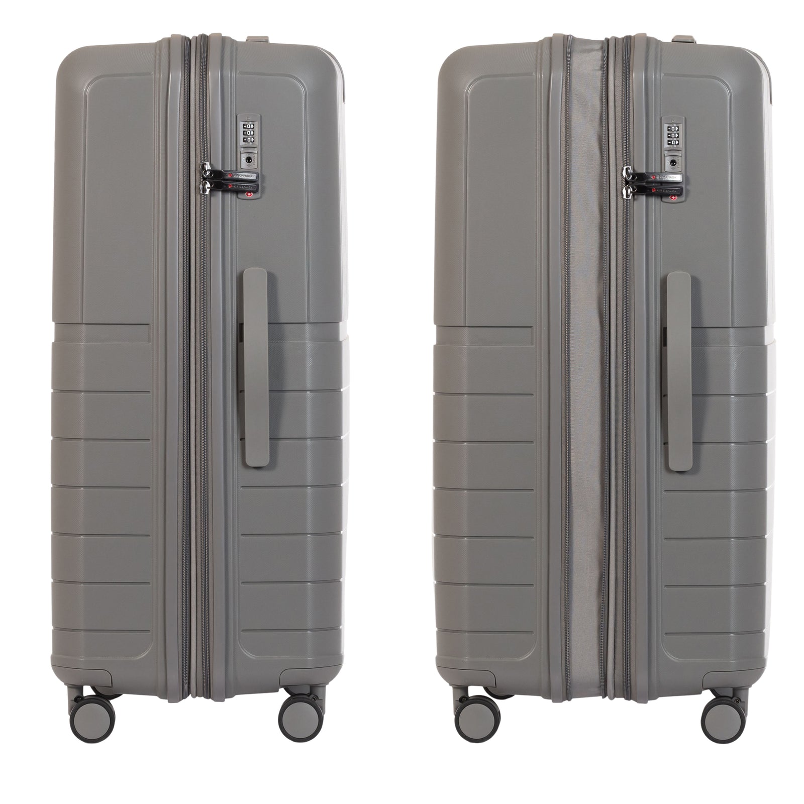 Air Canada Palermo Collection 2 Piece Luggage Set Grey