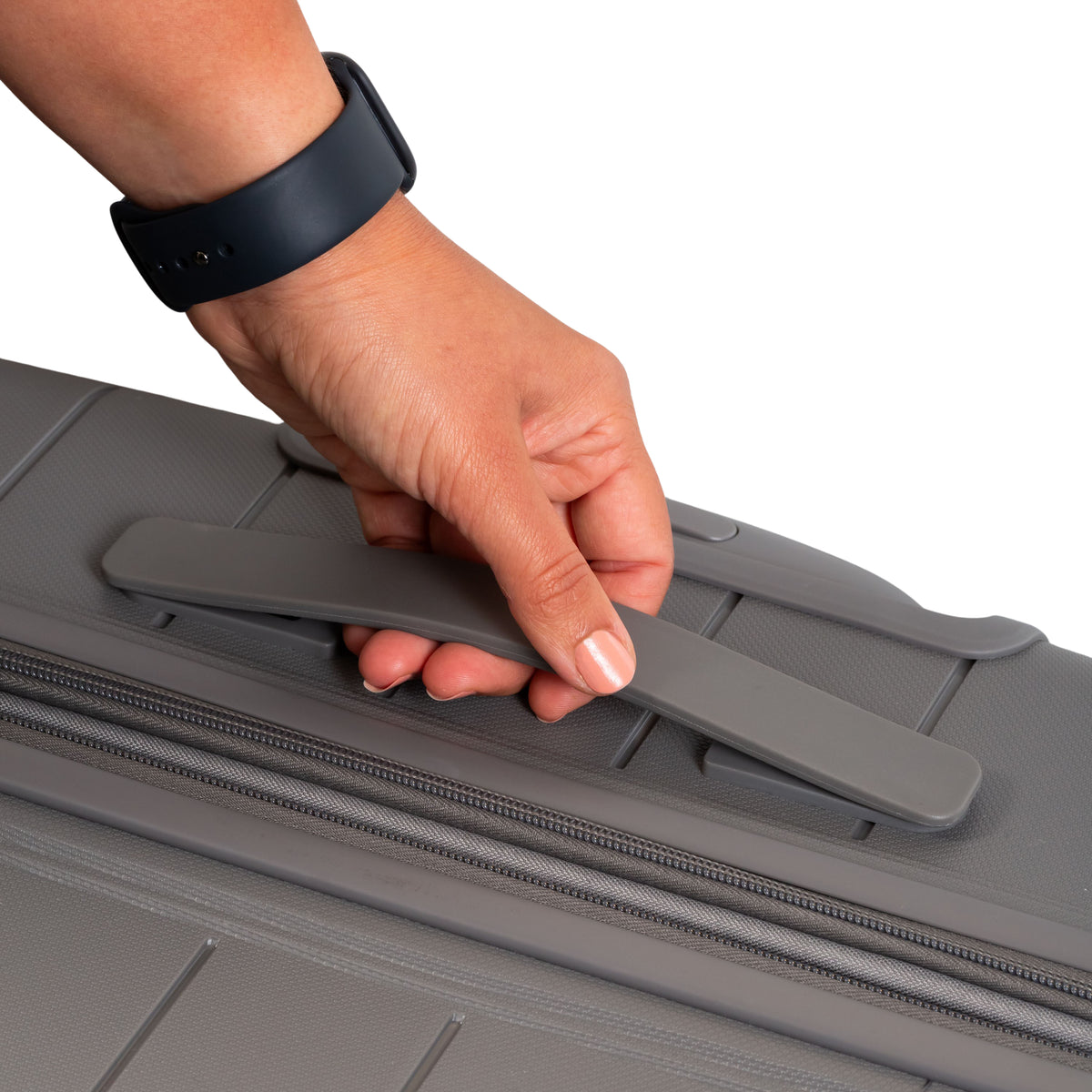 Air Canada 2 Piece Luggage Set Grey