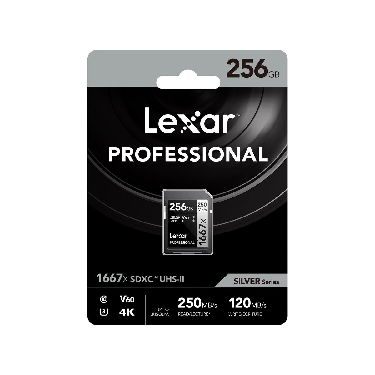 Lexar Professional 1667X SDXC 256GB Black