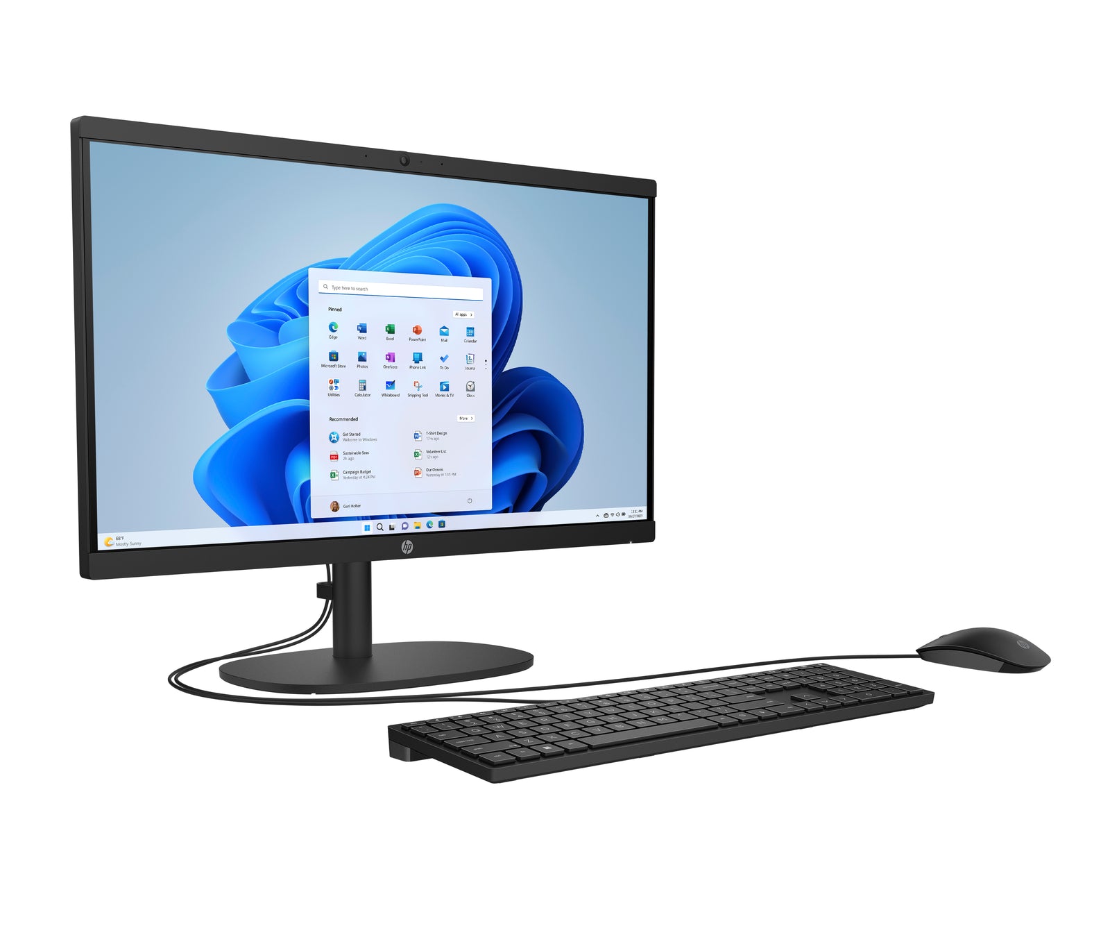 HP 22-DG0029 21.45" All in One Desktop