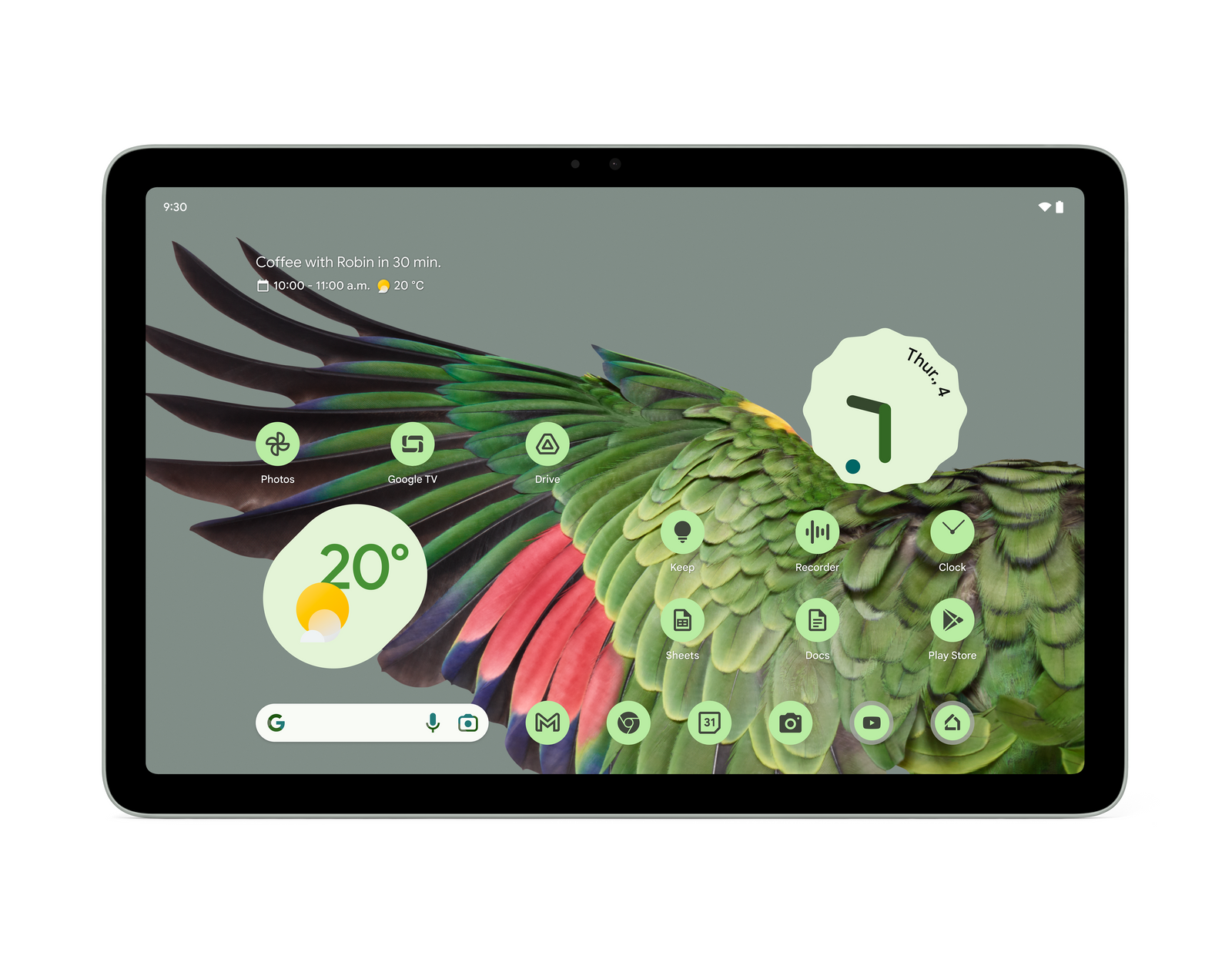 Google Pixel Tablet 11" 128GB Hazel