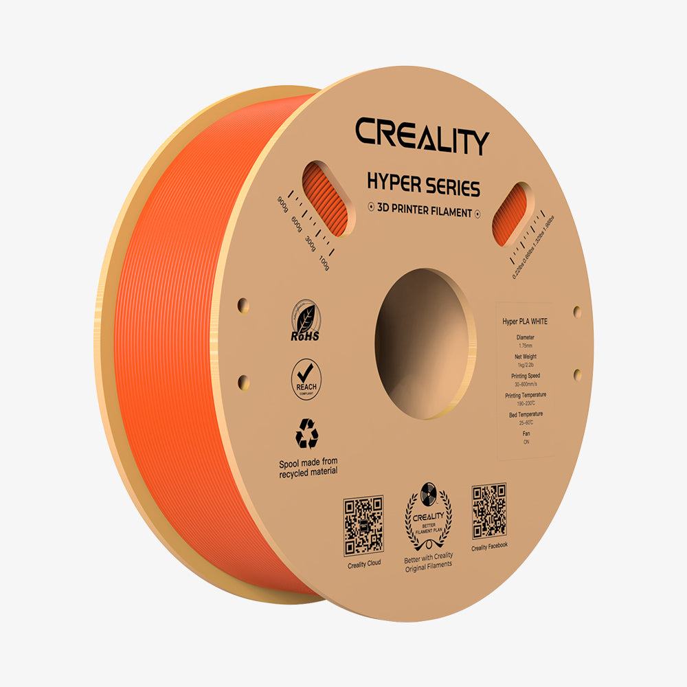 Creality HypeRPLA 3D Printing Filament 1 kg Orange