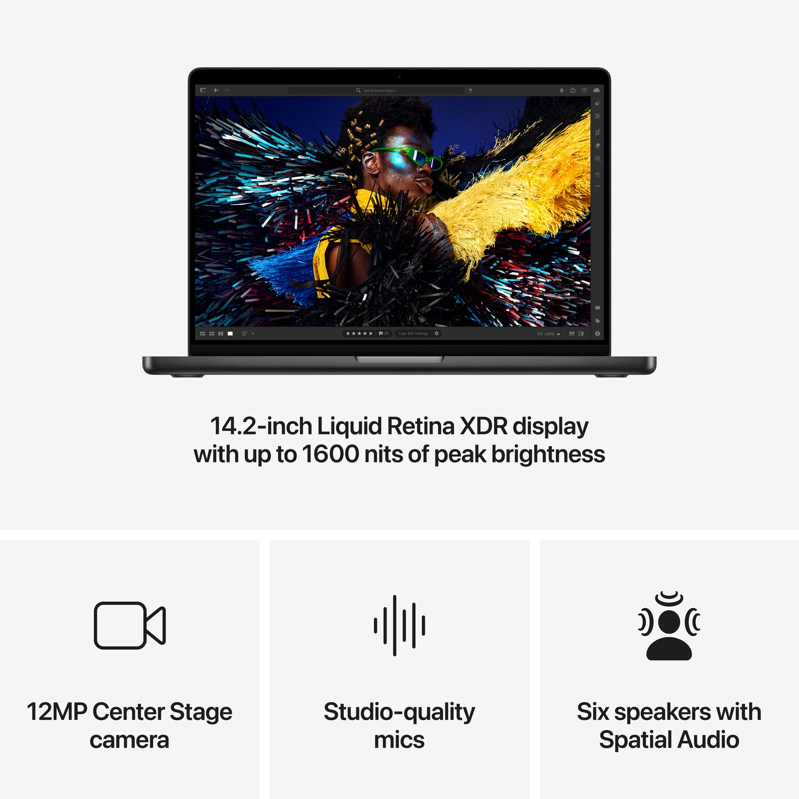 Apple MacBook Pro MW2U3LL/A 14.2" Space Black