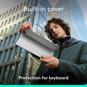 Logitech Keys-To-Go 2 Wireless Keyboard Pale Grey