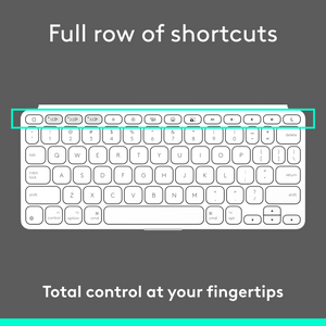Logitech Keys-To-Go 2 Wireless Keyboard Pale Grey