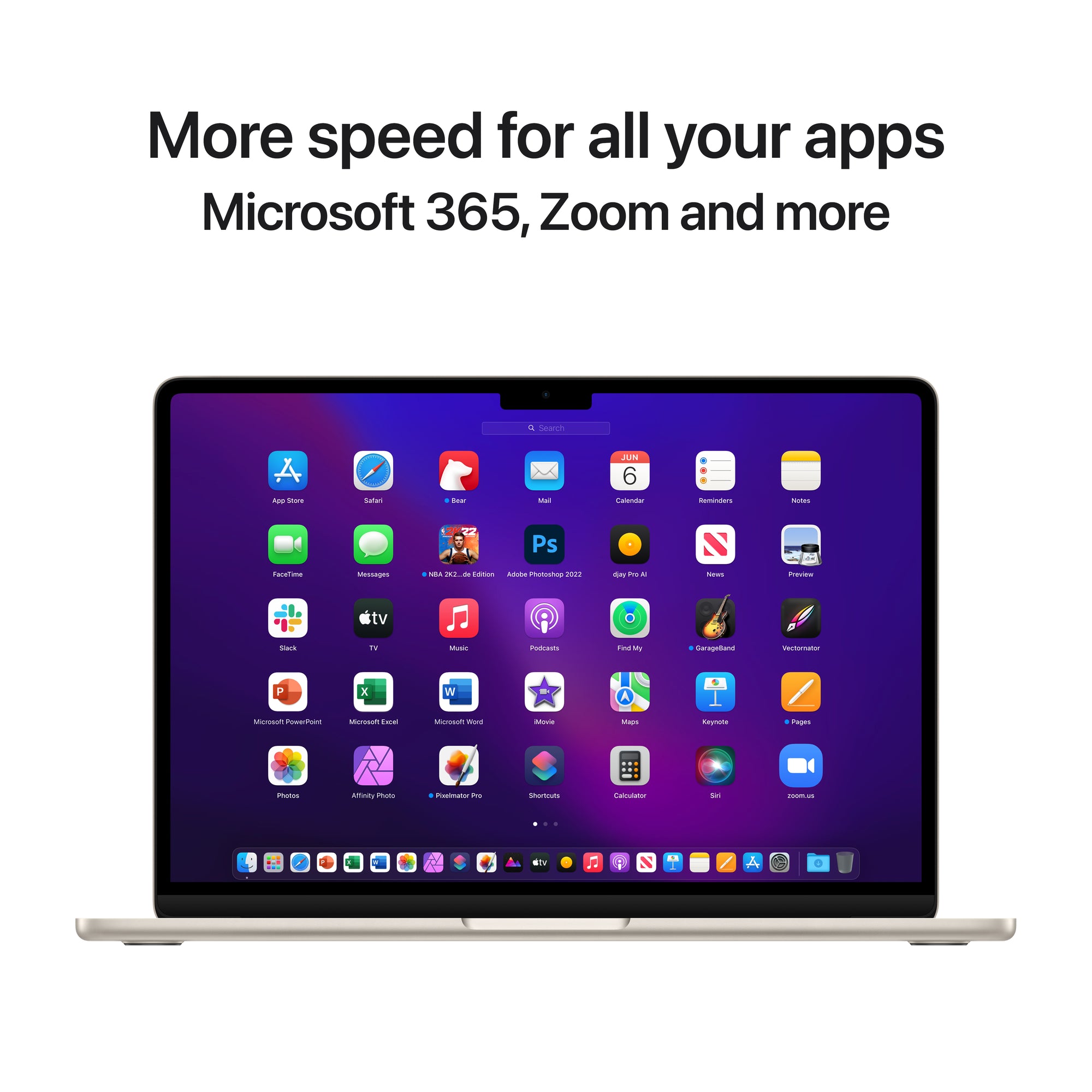 Apple MacBook Air MC7W4C/A 13.6" Starlight French/English