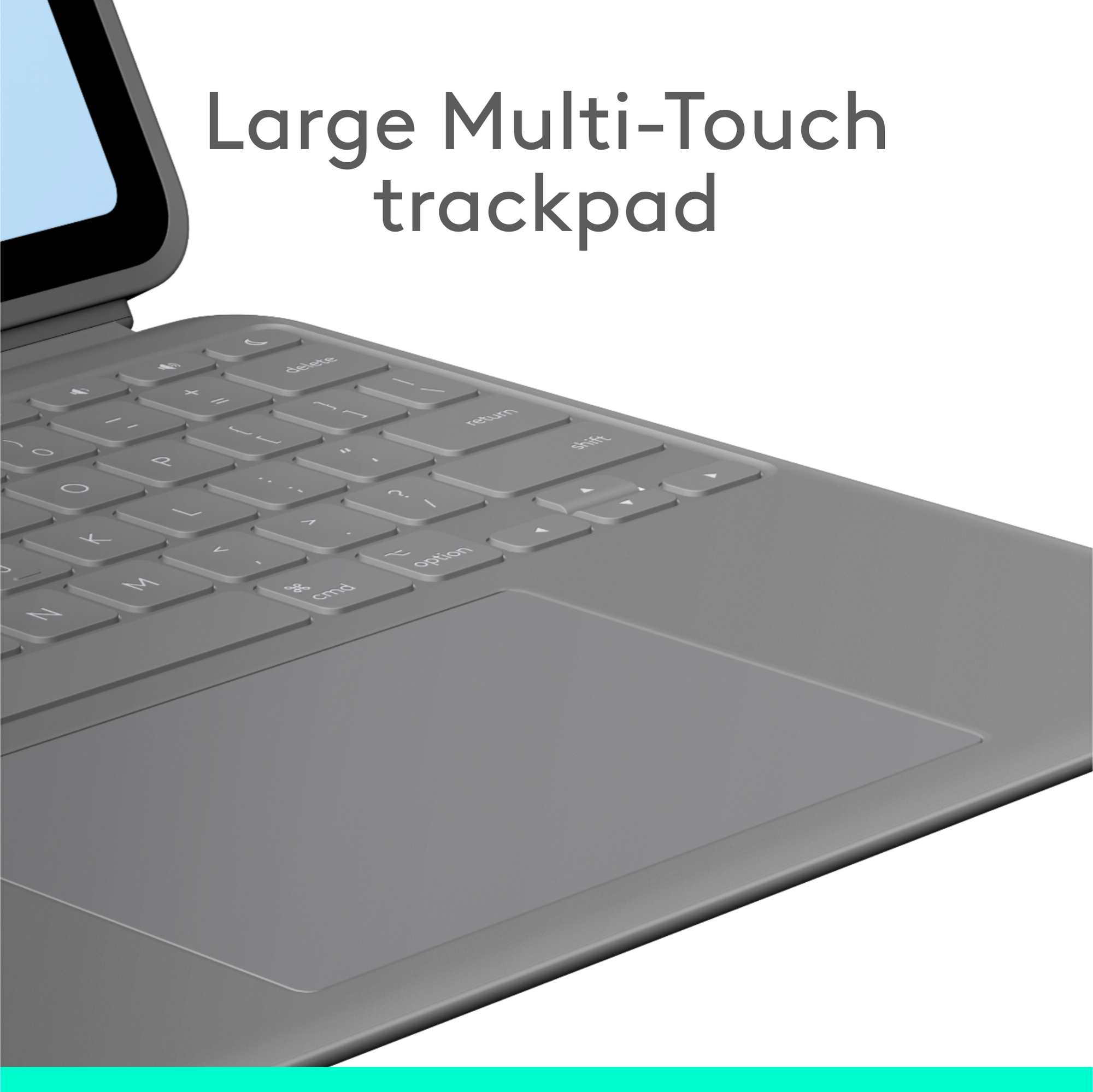 Logitech Combo Touch Keyboard Case for iPad Air 13" Oxford Grey English