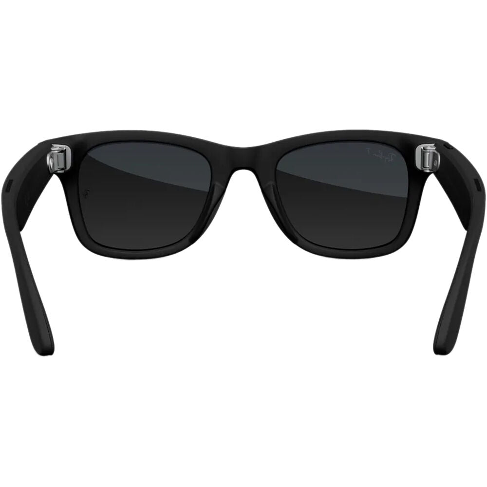 Ray-Ban Meta Wayfarer AI Glasses Matte Black with Polarized Graphite Lenses