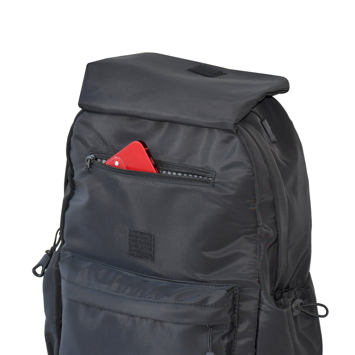 Club Rochelier Large Multi Pocket Backpack Black
