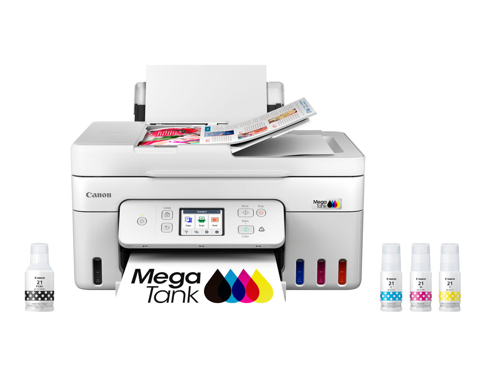Canon MEGATANK PIXMA G4280 Wireless MegaTank All-in-One Printer White