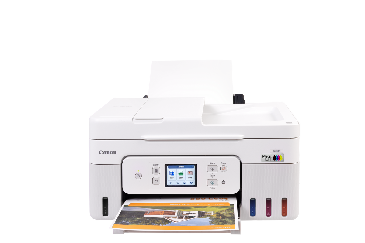 Canon MEGATANK PIXMA G4280 Wireless MegaTank All-in-One Printer White