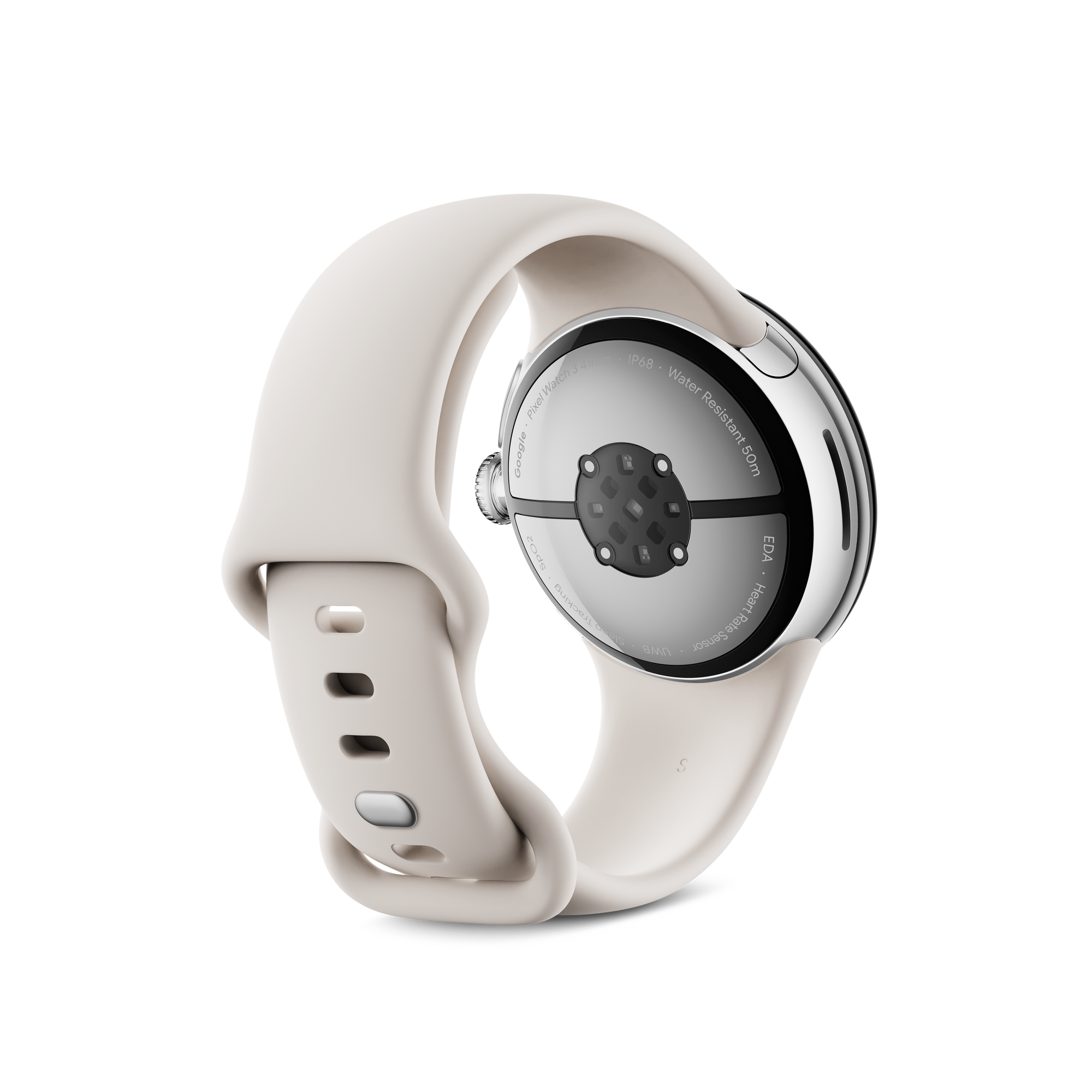 Google Pixel Watch 3 GA05735-US 41mm Polished Silver