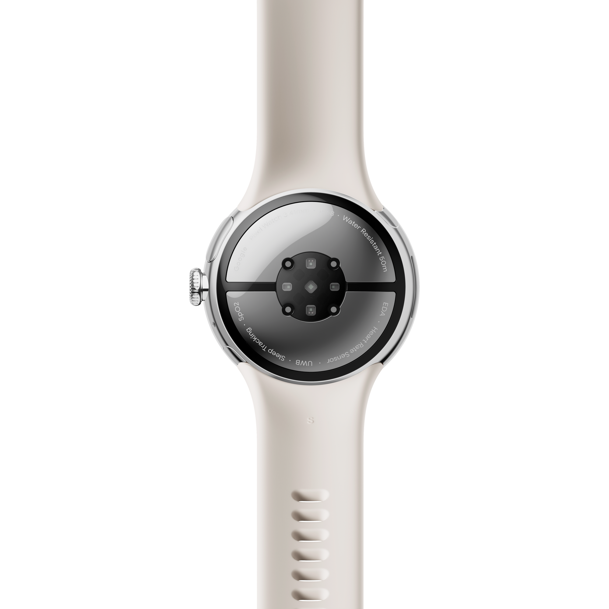 Google Pixel Watch 3 GA05735-US 41mm Polished Silver