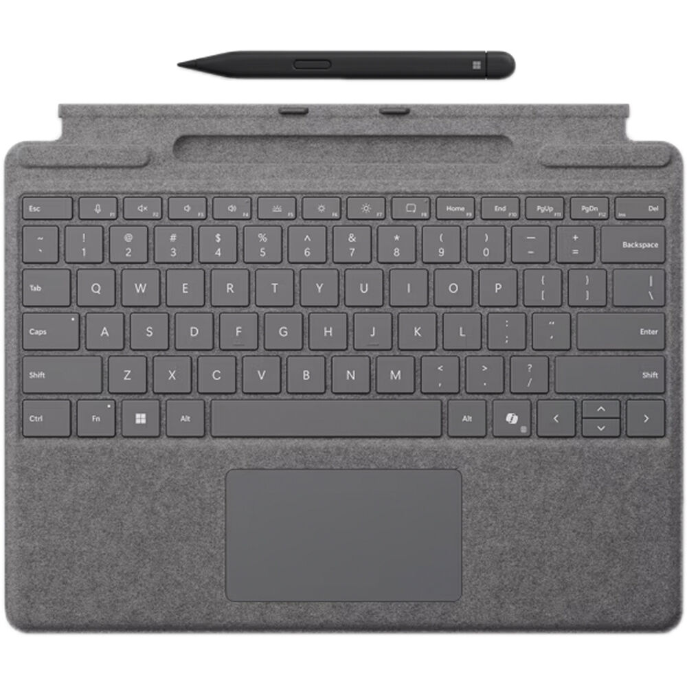 Microsoft Surface Pro Keyboard Copilot 8X6-00215 Bilingual Platinum