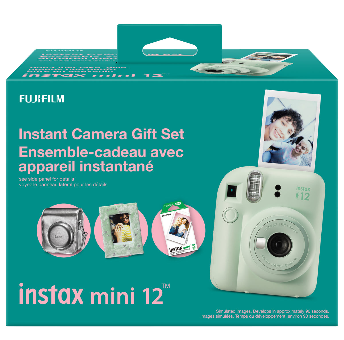 Fujifilm Instax Mini 12 Instant Camera Gift Set Mint Green