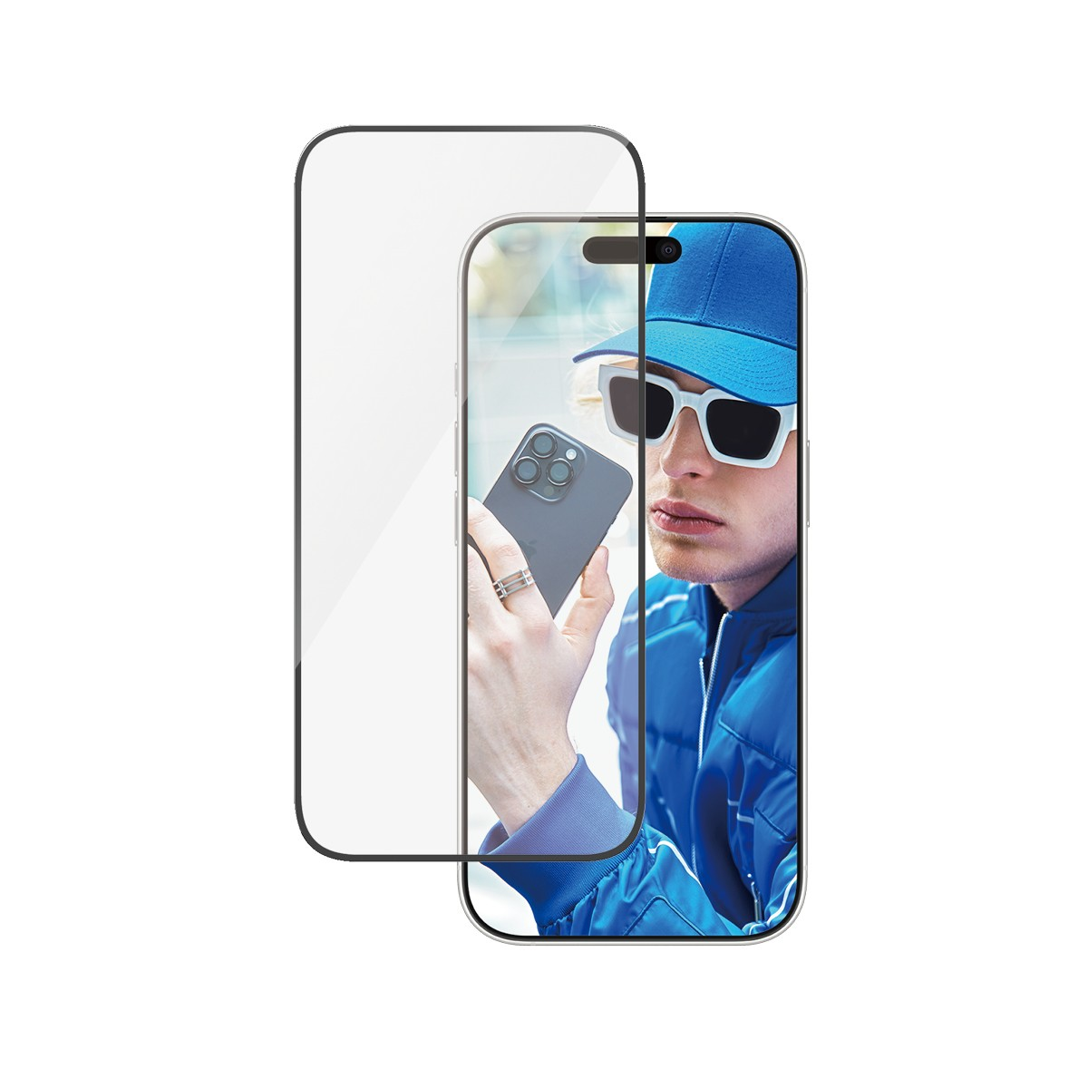 PanzerGlass Ultra-Wide Fit Screen Protector For iPhone 16 Pro Clear