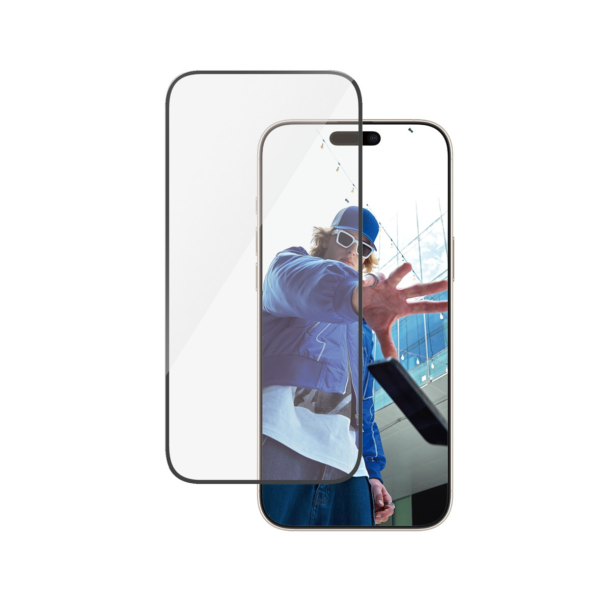 PanzerGlass Ultra-Wide Fit Screen Protector For iPhone 16 Pro Max Clear