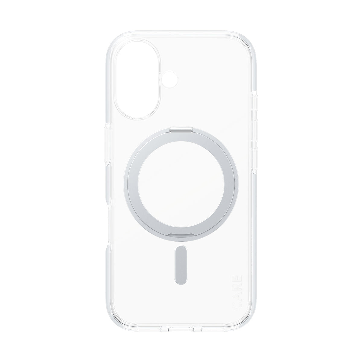 PanzerGlass CARE Case with Silver Kickstand and MagSafe iPhone 16