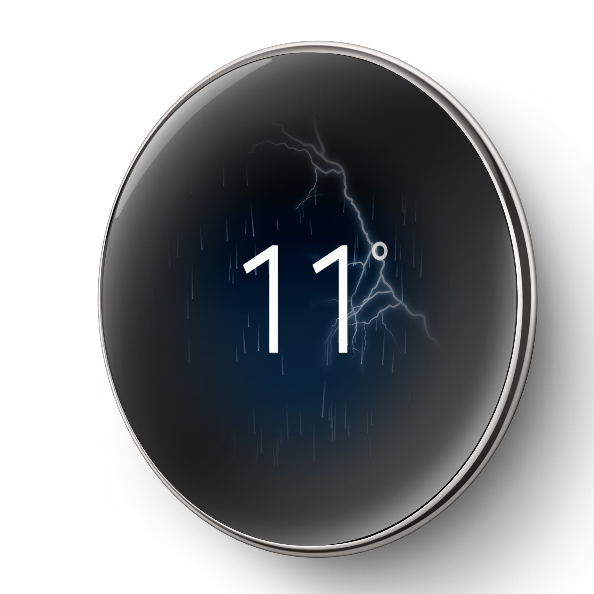 Google Nest Learning Thermostat with Nest Temperature Sensor Polished Silver