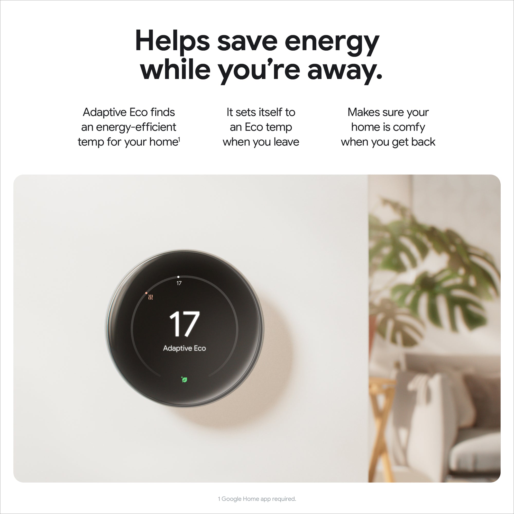 Google Nest Learning Thermostat with Nest Temperature Sensor Polished Silver
