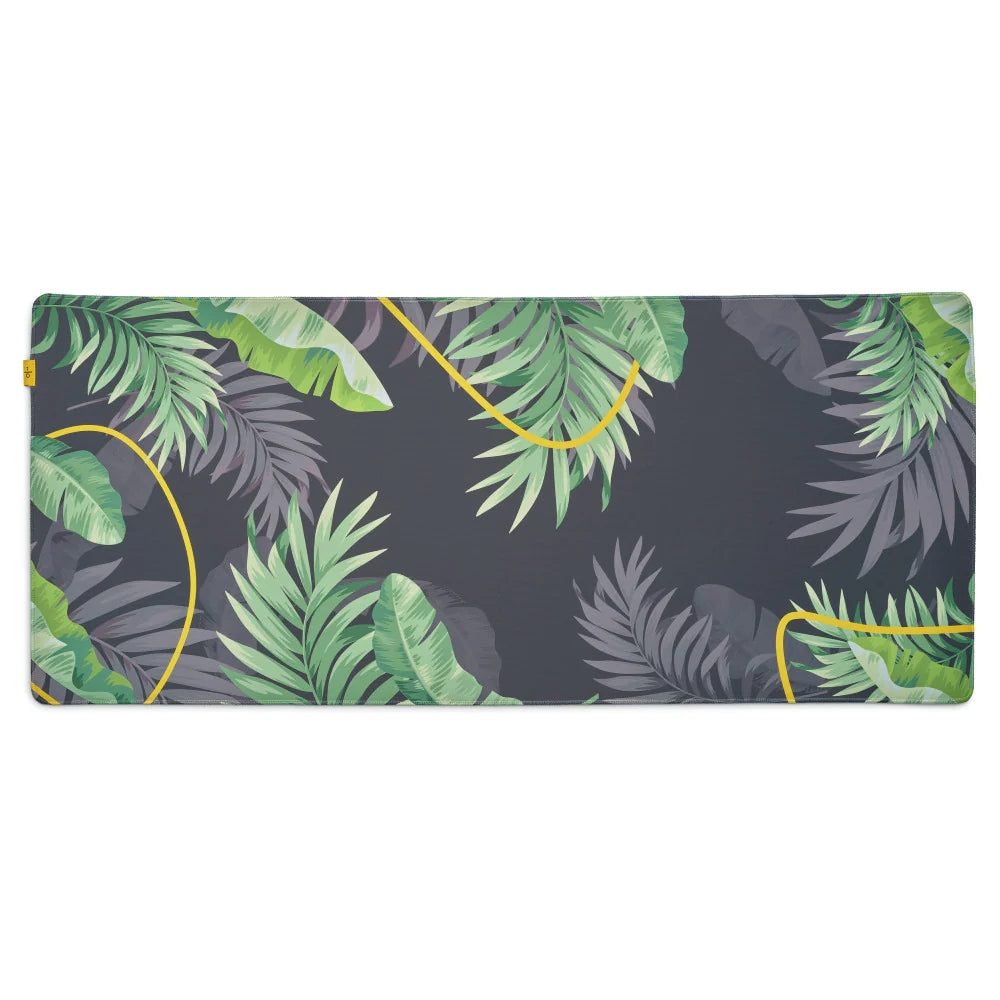 ONEofZERO Large Premium Desk Pad Lush Jungle Green