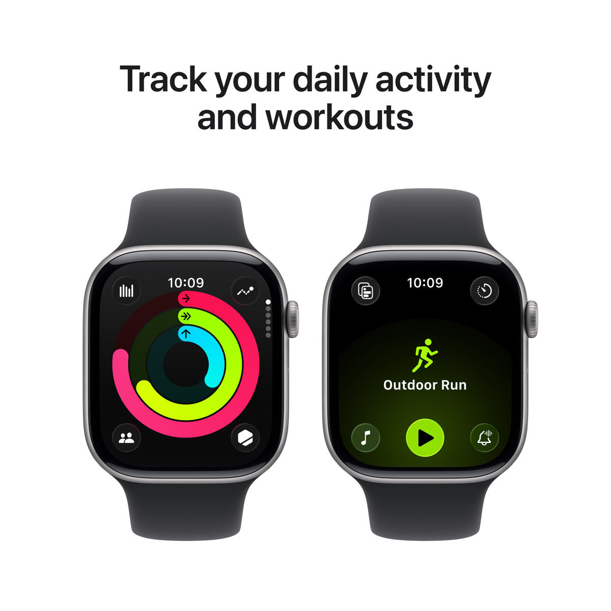 Apple Watch Series 11 MEV04AM/A 46mm Space Grey S/M