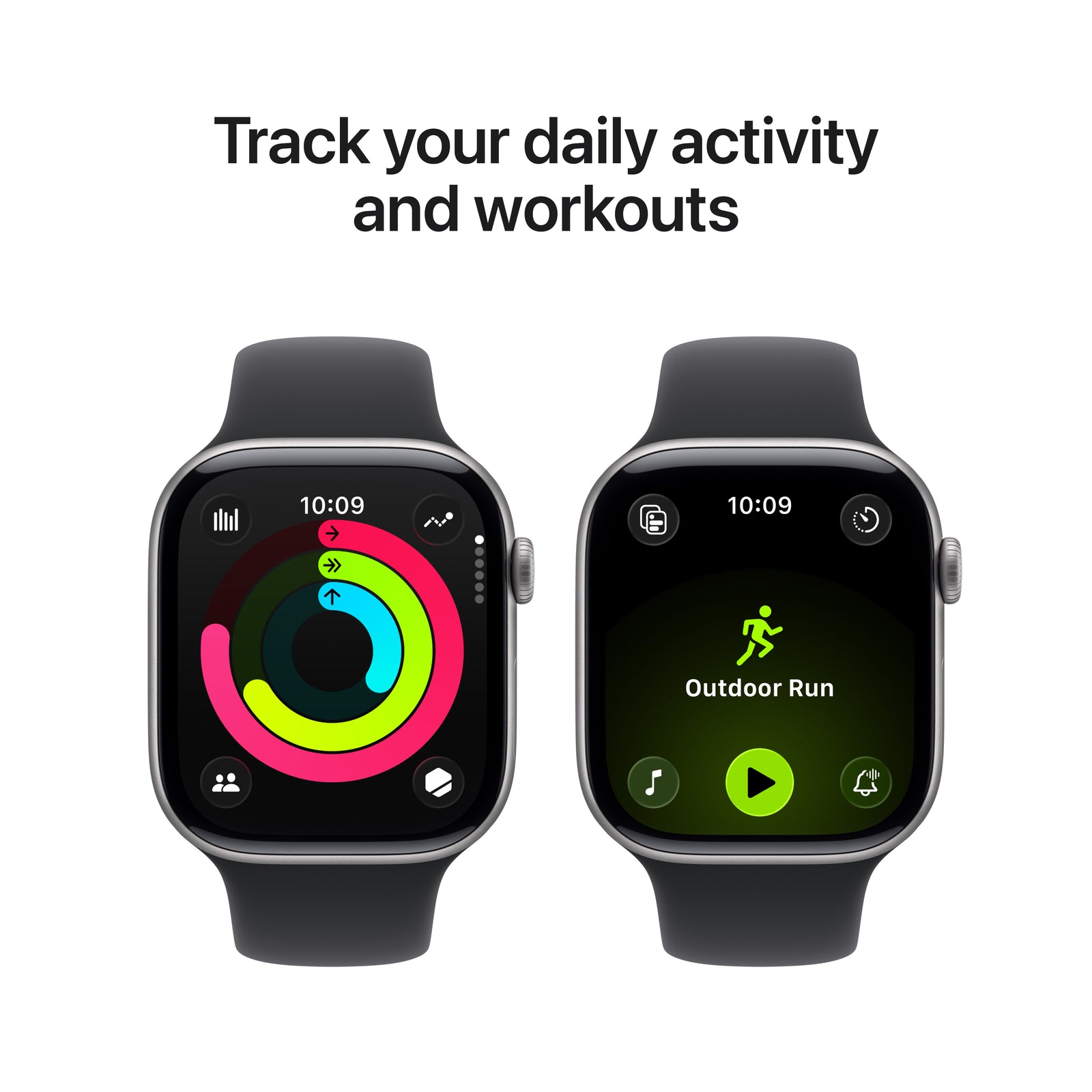 Apple Watch Series 11 MEV04AM/A 46mm Space Grey S/M