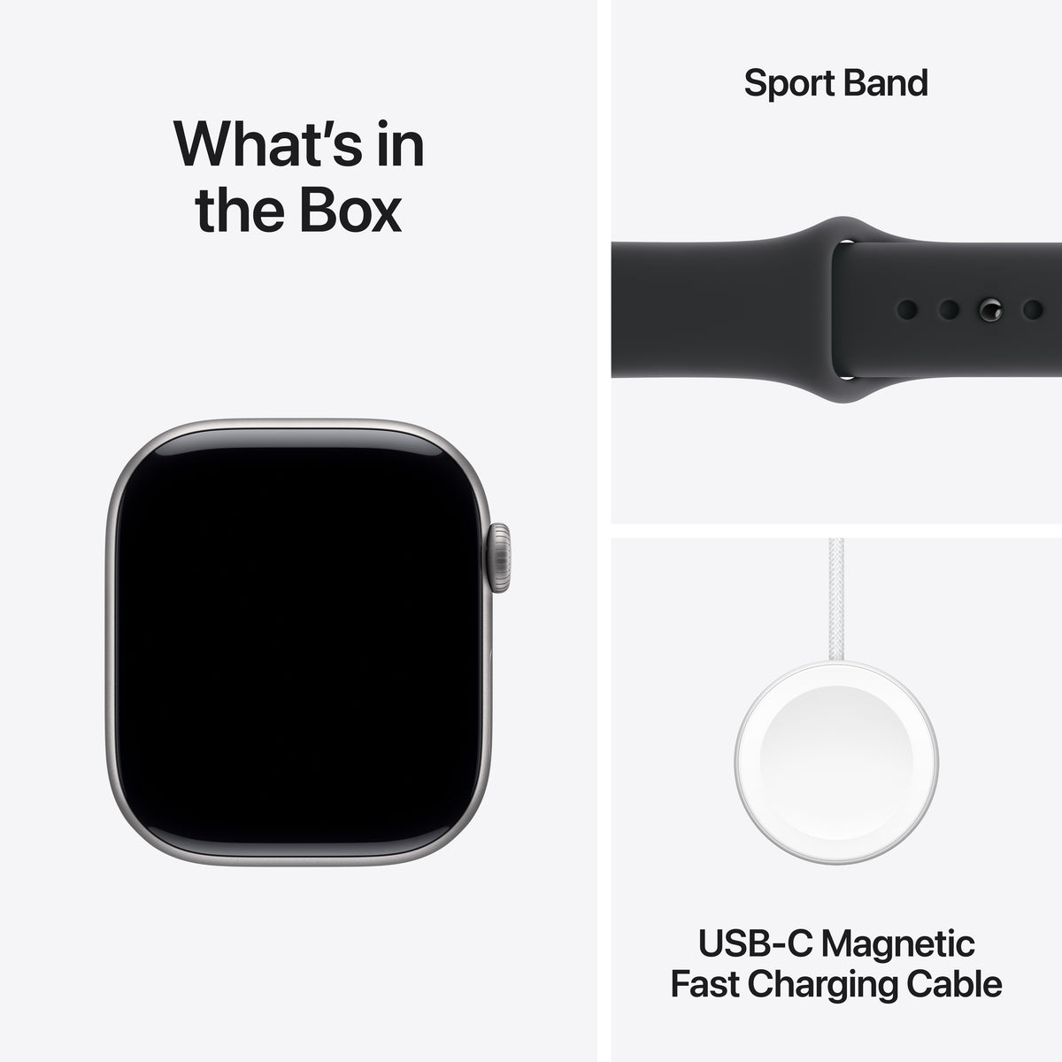 Apple Watch Series 11 MEV04AM/A 46mm Space Grey S/M