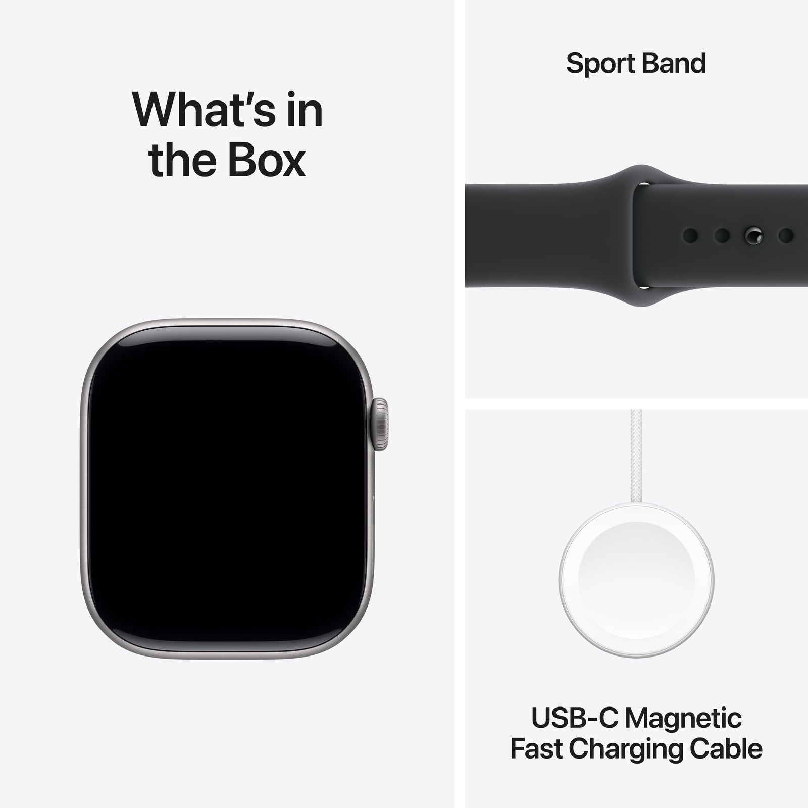 Apple Watch Series 11 MEV04AM/A 46mm Space Grey S/M