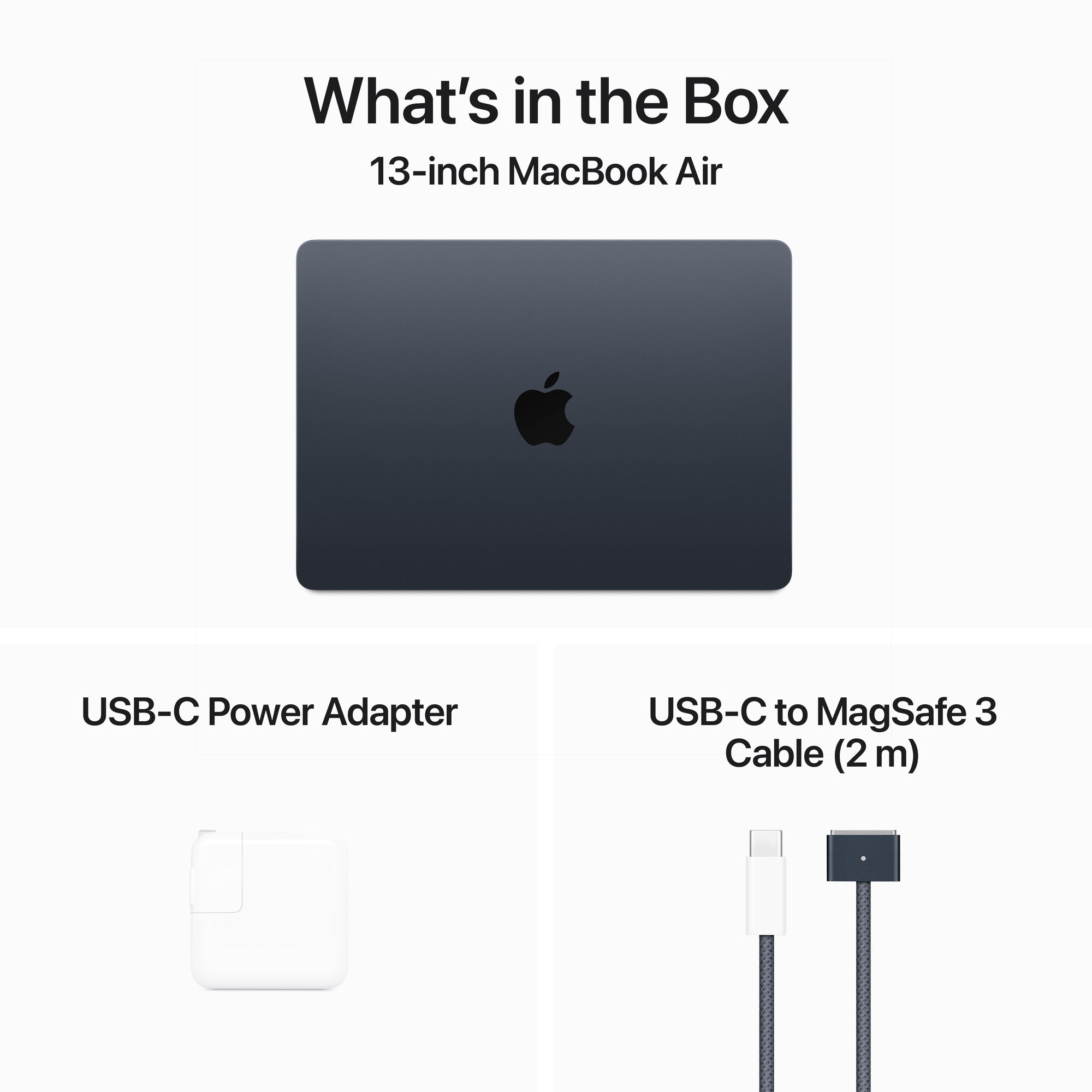Apple MacBook Air MC8K4C/A 13.6" Midnight Blue French/English