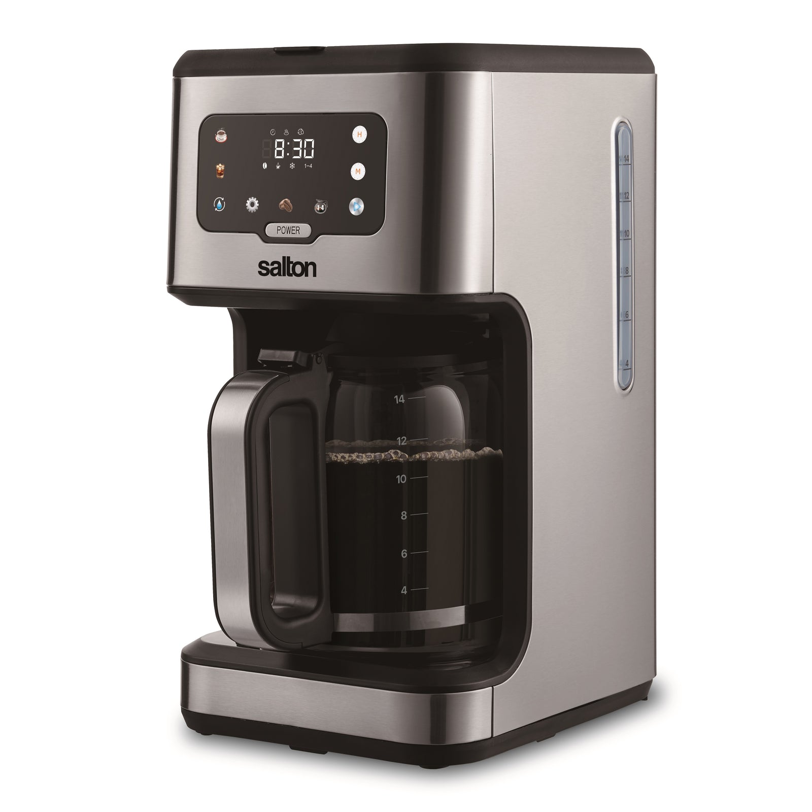 Salton Stainless Steel Digital Coffee Maker