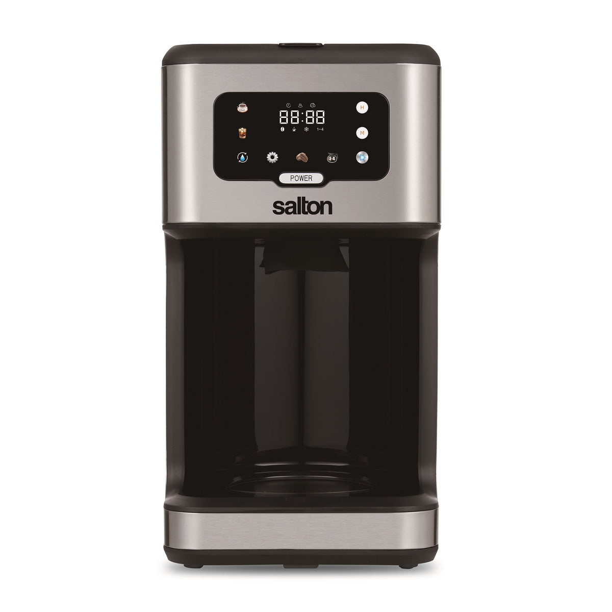 Salton Stainless Steel Digital Coffee Maker