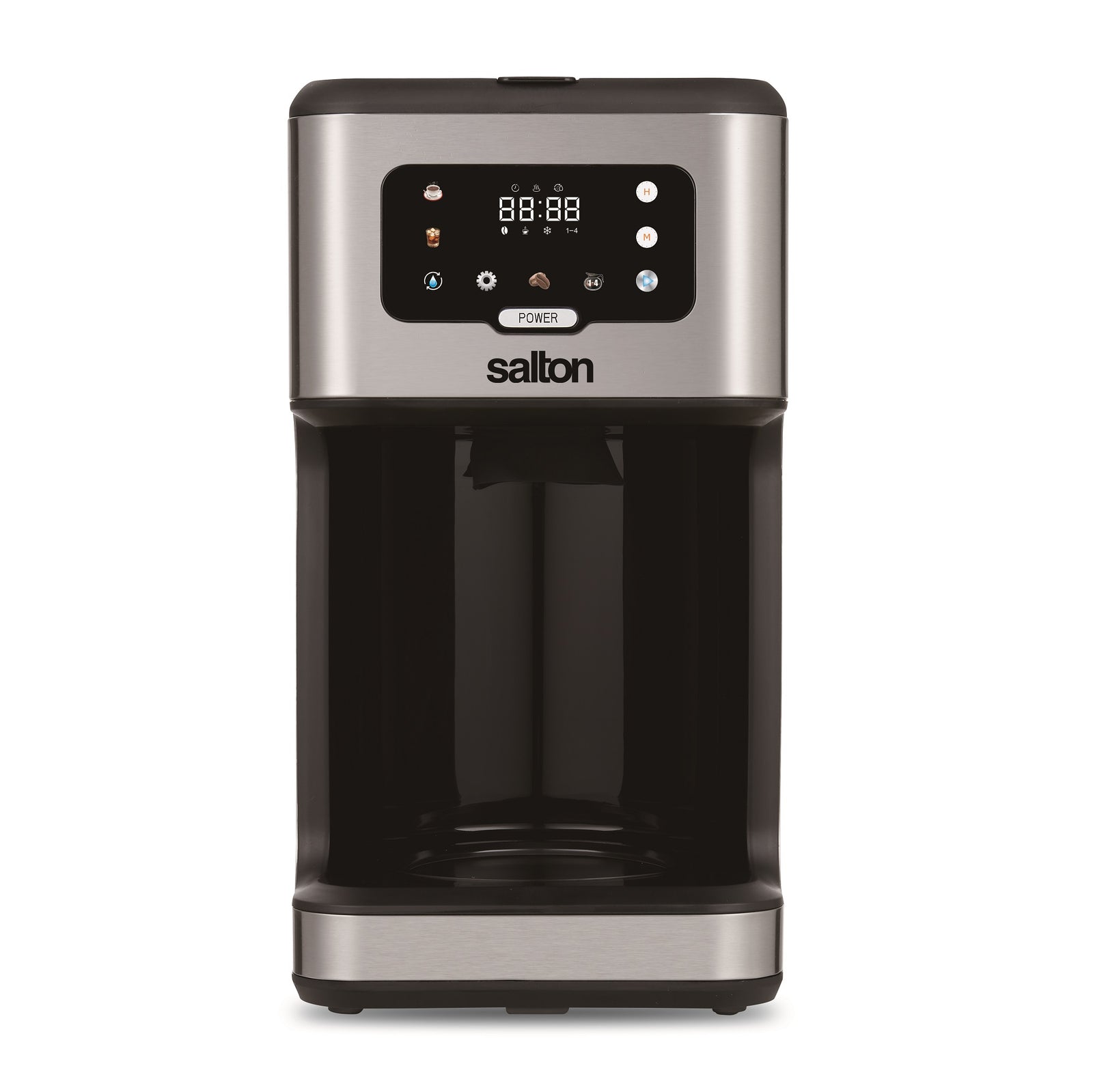 Salton Stainless Steel Digital Coffee Maker