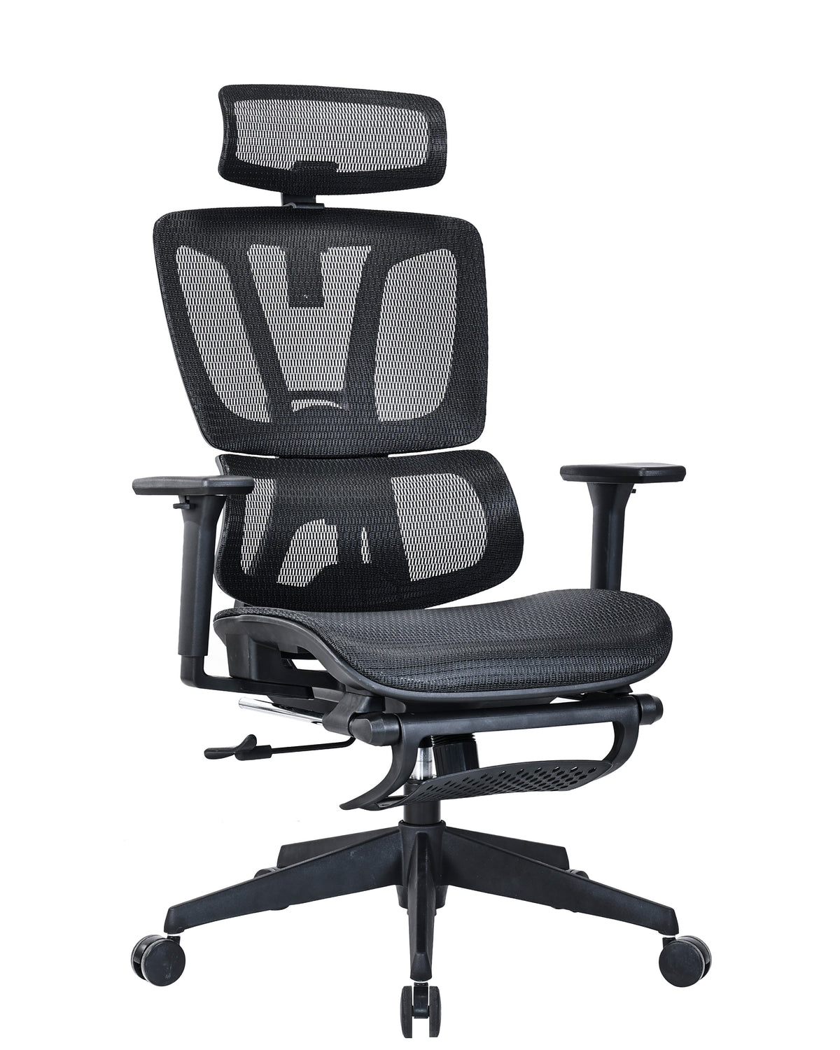 Motionwise Mesh Office Chair with Footrest