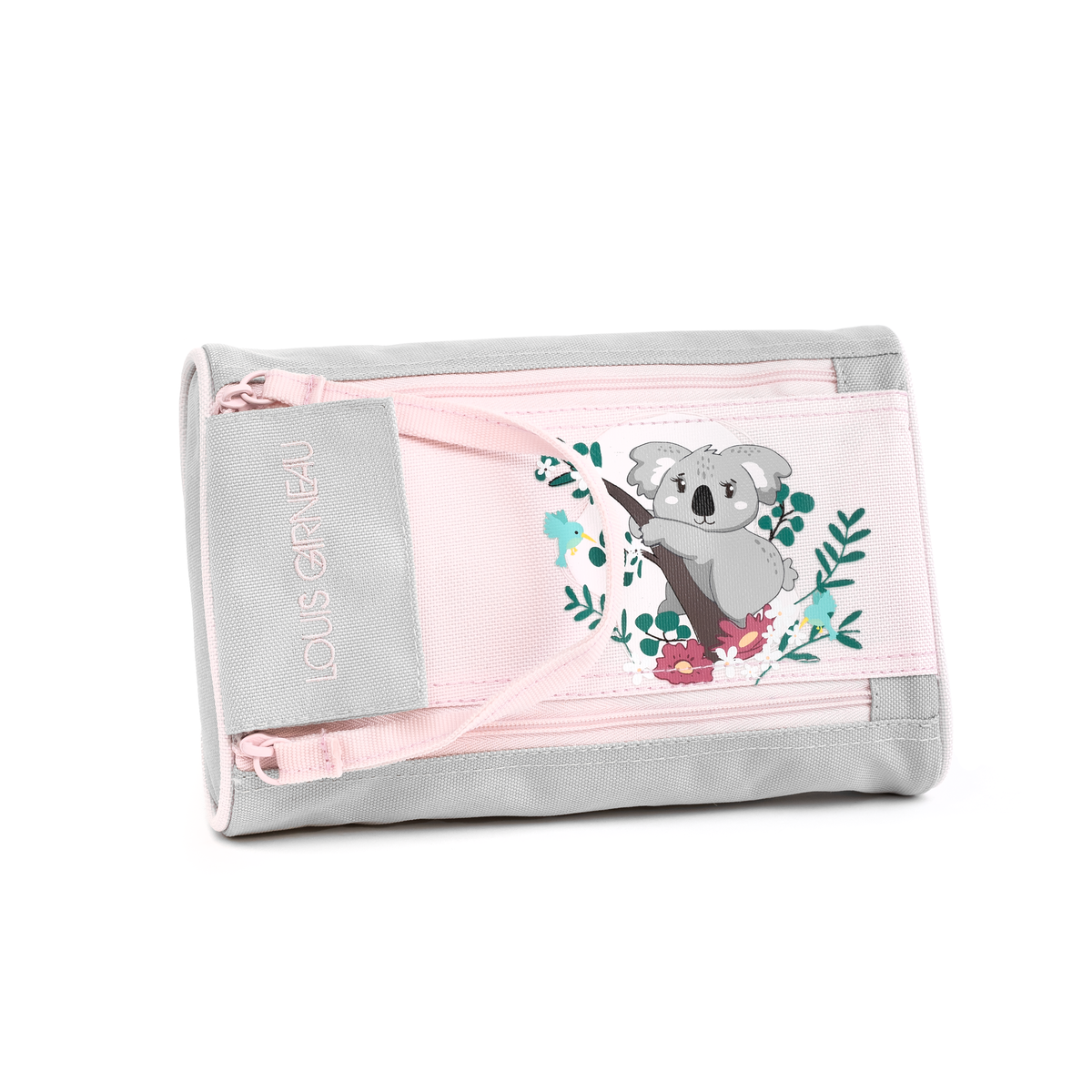 Louis Garneau Koala Pencil Case with 2 Zippers