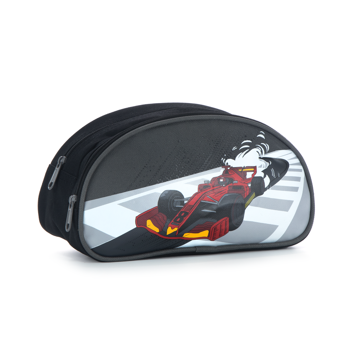 Louis Garneau Car Half Moon Pencil Case with 2 Compartments