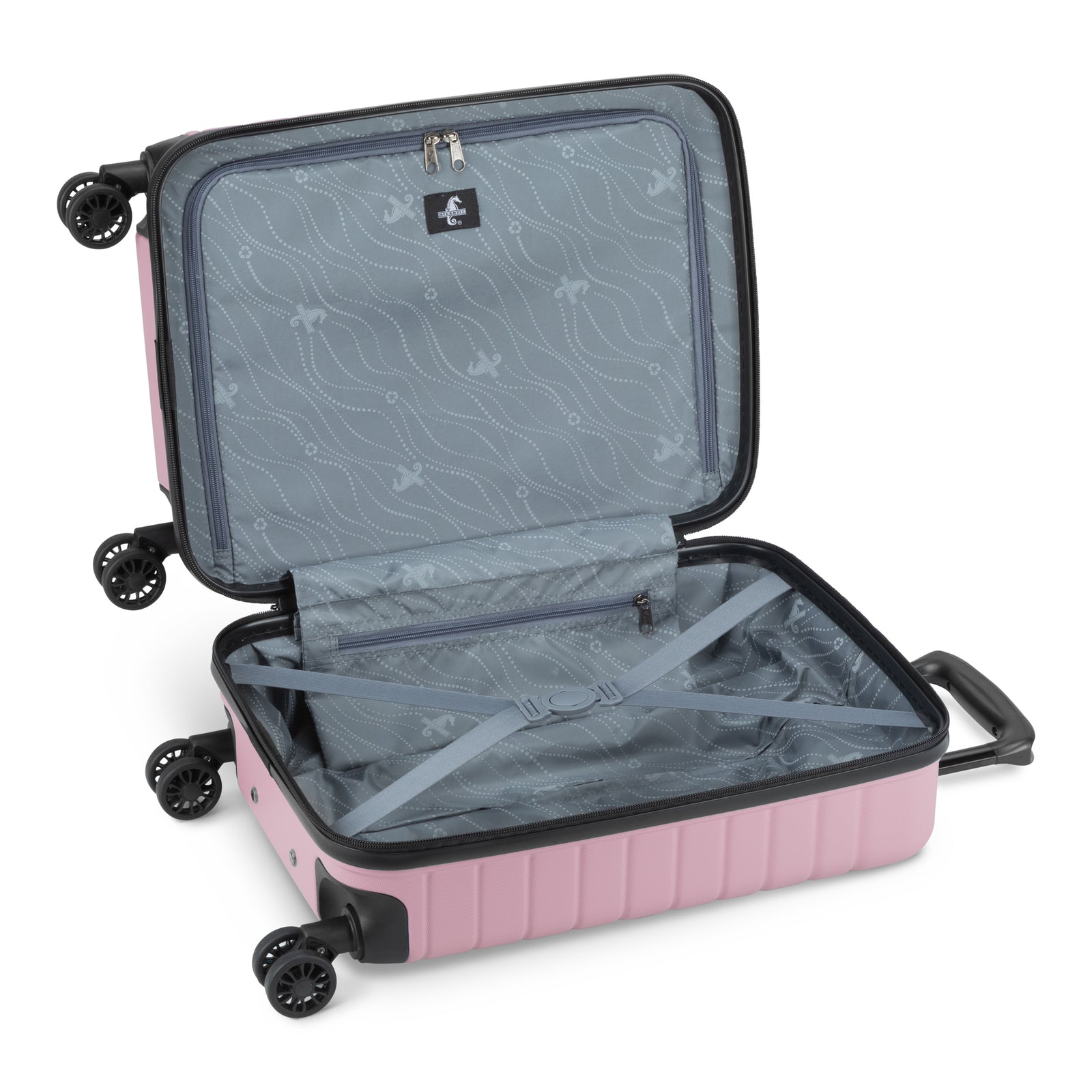Atlantic Riptide 19" Carry On Luggage Parfait Pink