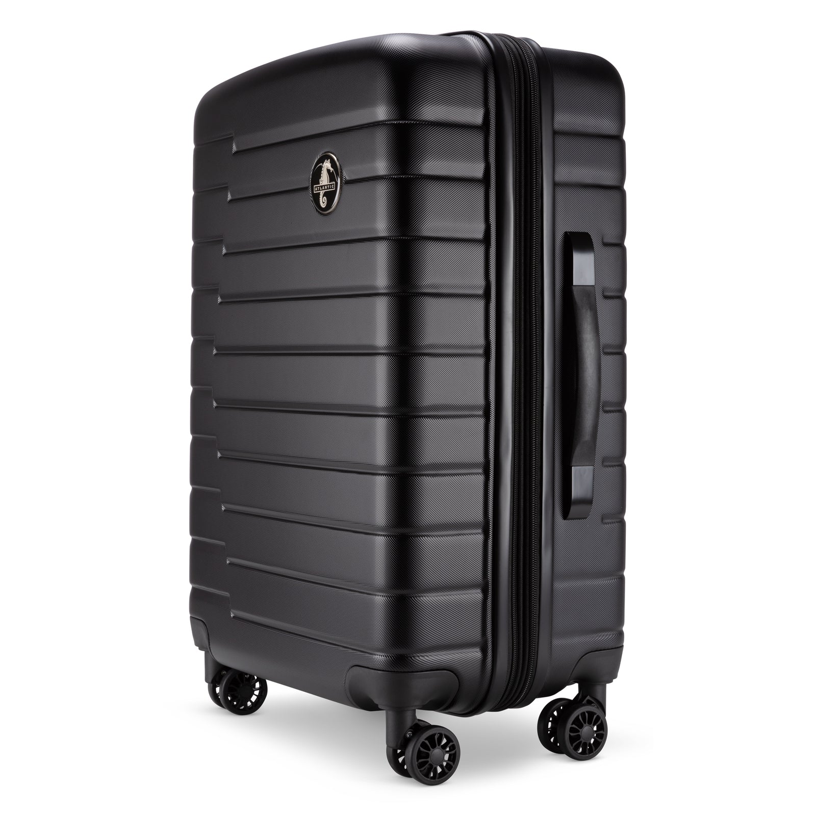 Atlantic Riptide Abs 24" Expandable Spinner Luggage Black