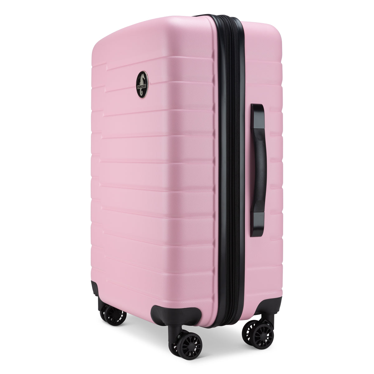 Atlantic Riptide Abs 24" Expandable Spinner Luggage Pink