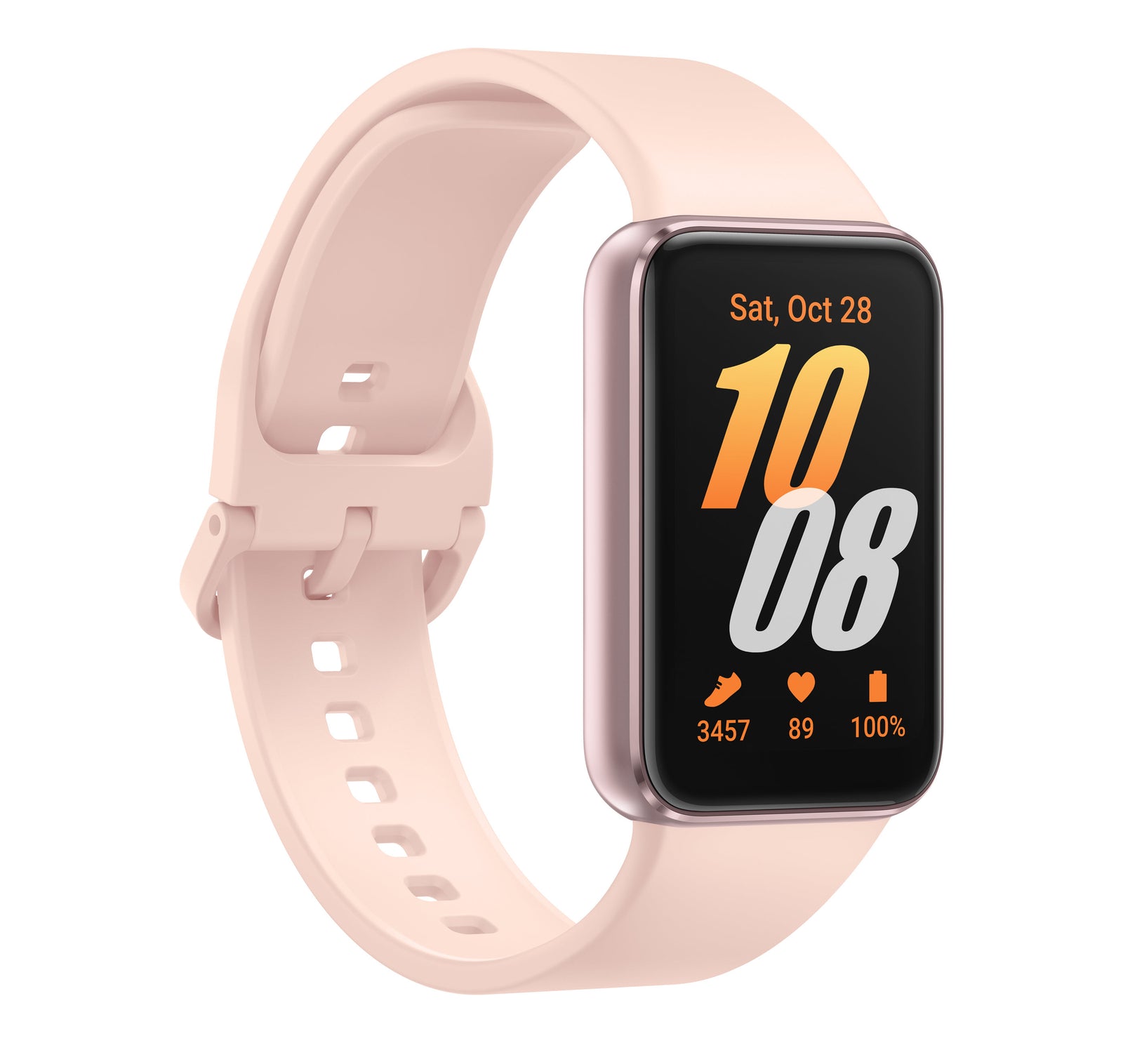 Samsung Galaxy Fit3 SM-R390 Fitness Tracker Pink Gold