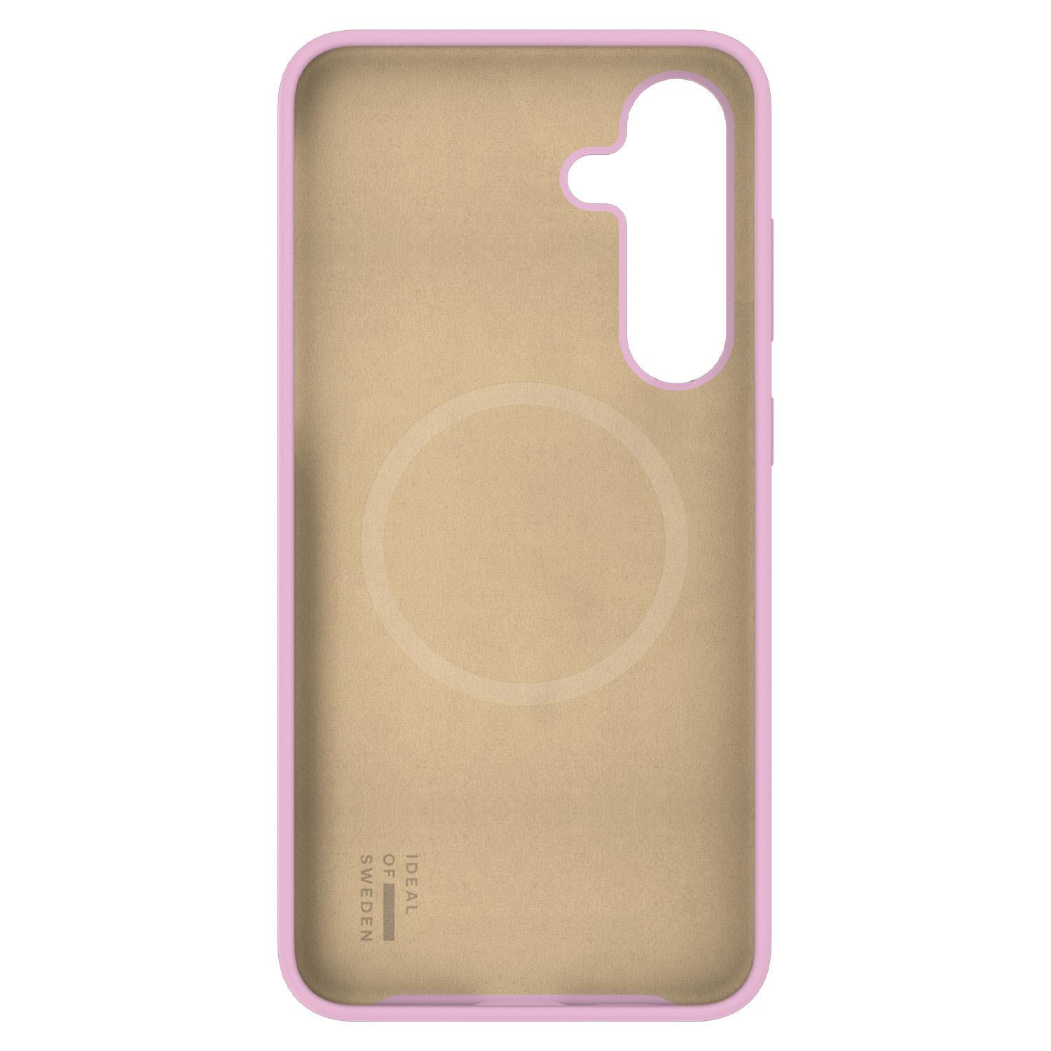 Ideal of Sweden Silicone Case with MagSafe for Samsung Galaxy S25 Pink
