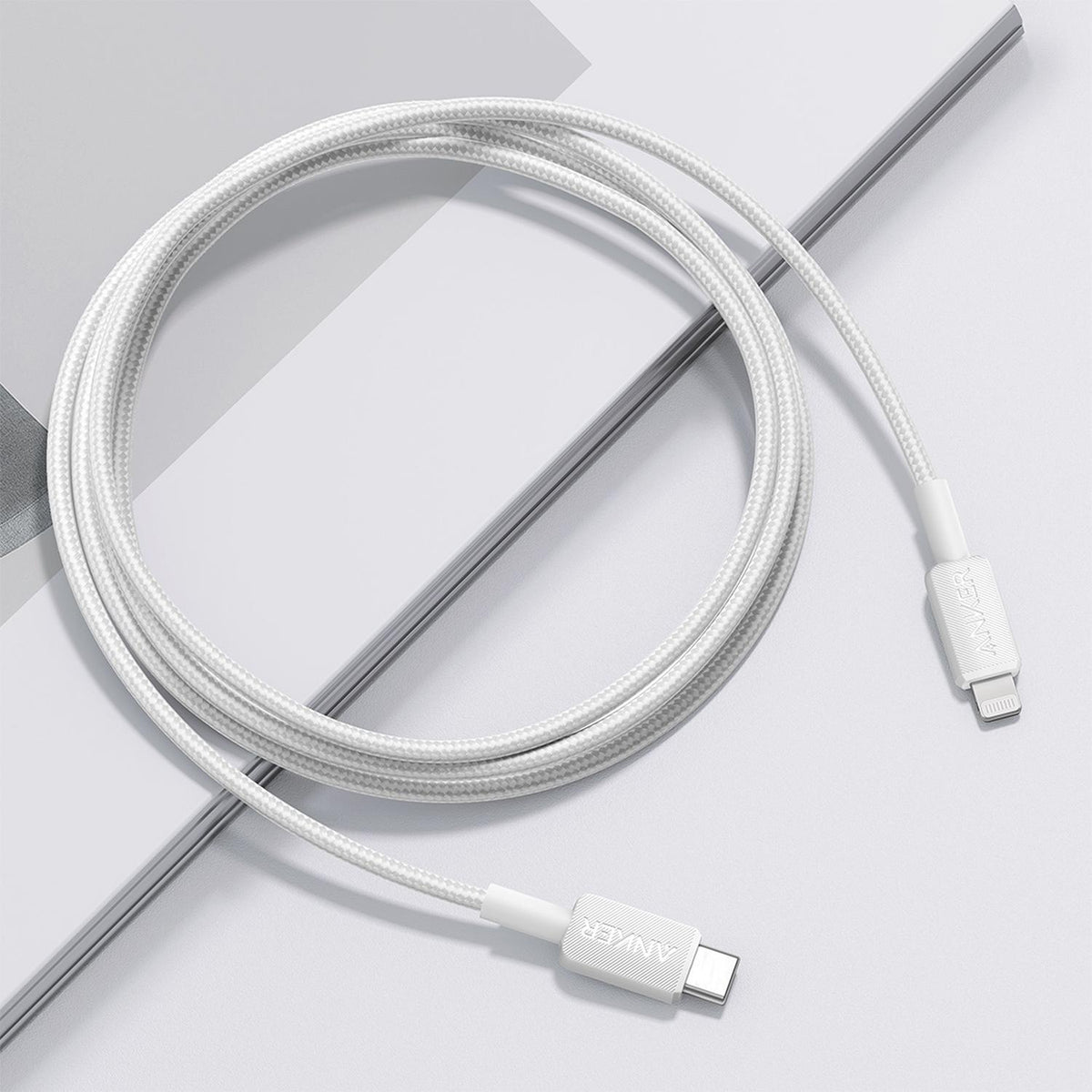 Anker A81B6H215 USB-C to Lightning Cable White