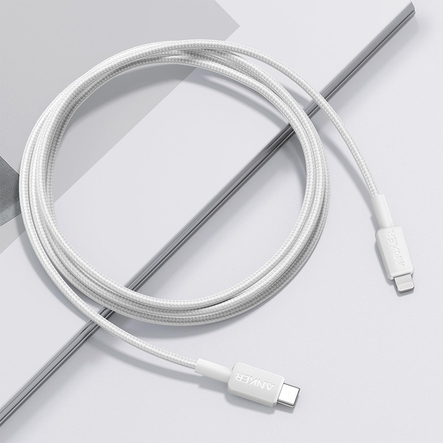 Anker A81B6H215 USB-C to Lightning Cable White