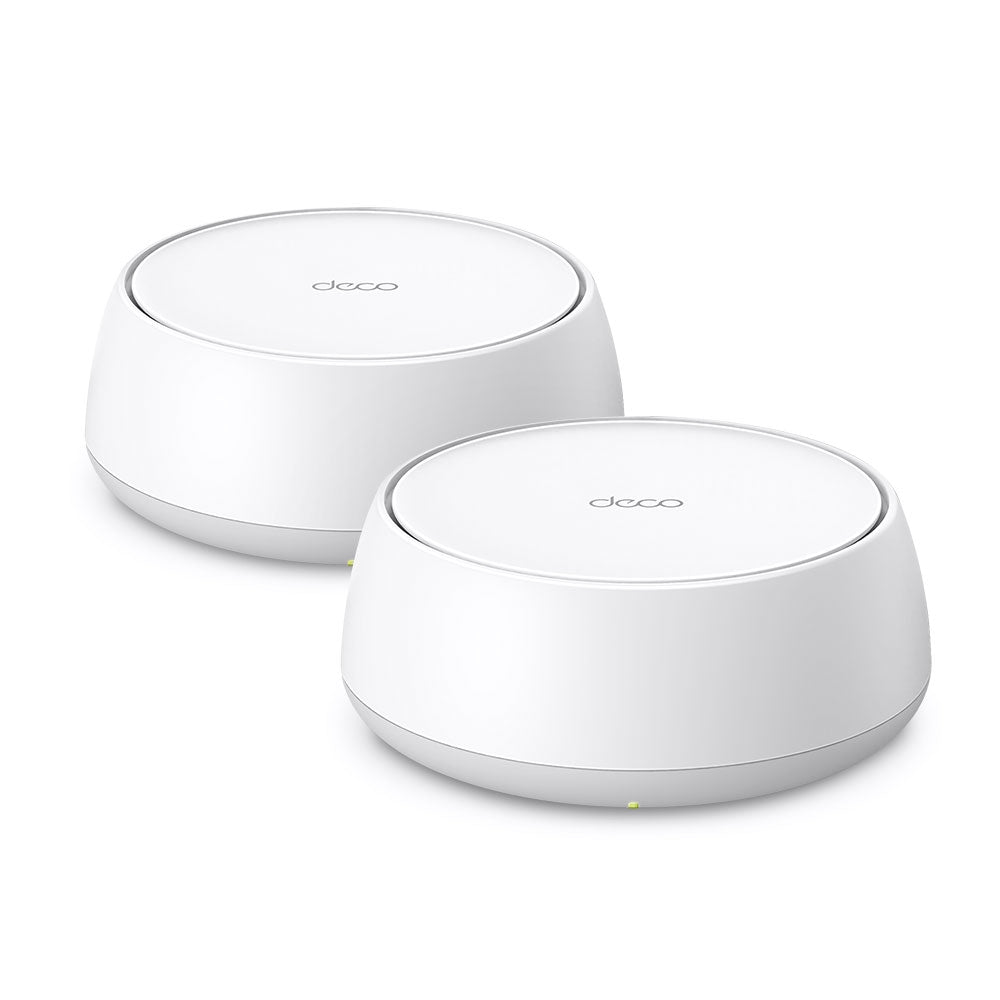 TP-Link Deco BE25 BE5000 Home Mesh WiFi7 System 2 Pack White