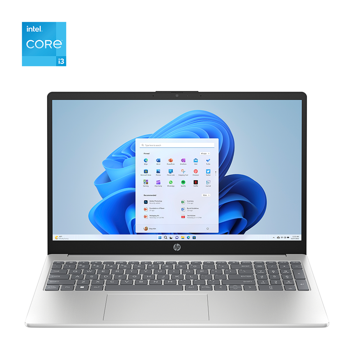 HP 15-FD0007CA 15" Laptop Silver